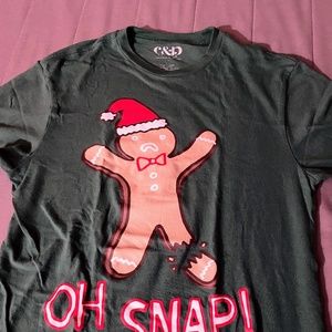 Oh Snap! Gingerbread Man Holiday T-shirt